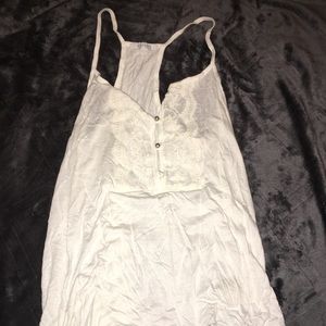 Delia’s white tank top
